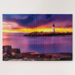 California Santa Cruz Breakwater Lighthouse Legpuzzel
