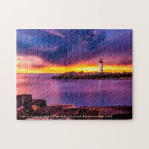 California Santa Cruz Breakwater Lighthouse Legpuzzel
