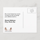 California Sasquatch License Bord Aankondigingskaart (Achterkant)