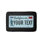 California Sasquatch License Bord Badmat (Voorkant)