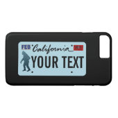 California Sasquatch License Bord Case-Mate iPhone Case (Achterkant (Horizontaal))