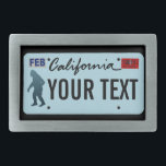 California Sasquatch License Bord Gesp<br><div class="desc">Het donkere silhouet van Sasquatch (Bigfoot) op een leeg Californische bord. Voeg je eigen tekst toe. Borden voor de afgifte van vergunningen voor aanvullende staten en andere entiteiten (Canadese provincies, buitenlandse landen) op verzoek. Sommige mensen dateren van modern belang tot 1958 toen grote voetafdrukken werden gevonden in Del Norte County,...</div>