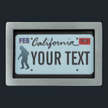 California Sasquatch License Bord Gesp<br><div class="desc">Het donkere silhouet van Sasquatch (Bigfoot) op een leeg Californische bord. Voeg je eigen tekst toe. Borden voor de afgifte van vergunningen voor aanvullende staten en andere entiteiten (Canadese provincies, buitenlandse landen) op verzoek. Sommige mensen dateren van modern belang tot 1958 toen grote voetafdrukken werden gevonden in Del Norte County,...</div>