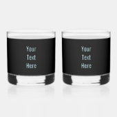 California Sasquatch License Bord Whisky Glas (Achterkant)