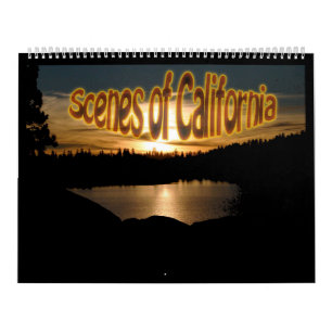 California Scenery Kalender