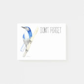 California Scrub Jay Post-it Notes (Voorkant)