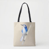 California Scrub Jay Tote Bag (Voorkant)