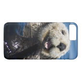 California Sea Otter Enhydra lutris grooms Case-Mate iPhone Case (Achterkant (Horizontaal))