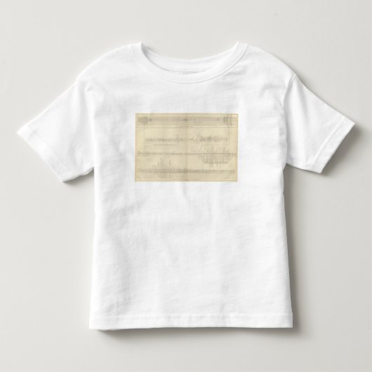California Seismogrammen 11 Kinder Shirts (Voorkant)