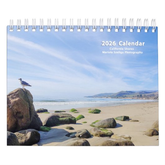 California Shores  2026 Calendar Kalender (Hoes)