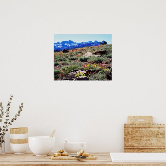 California, Sierra Nevada Mountains 1 Poster (Keuken)