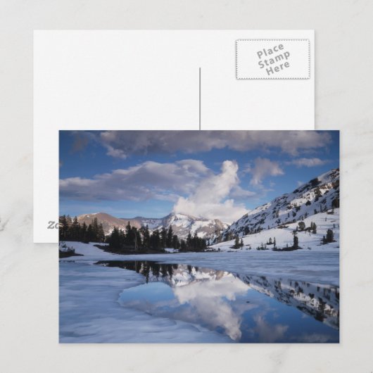 California, Sierra Nevada Mountains, Dana Peak Briefkaart (Voorkant / Achterkant)