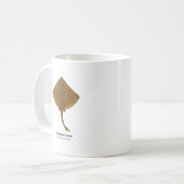 California Skate - California Marine Life Koffiemok (Voorkant links)