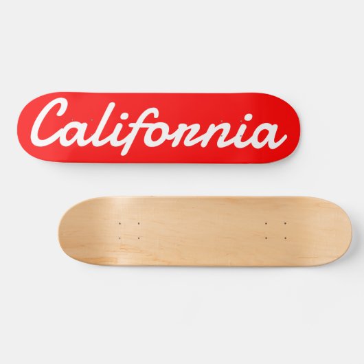 California Skateboard Deck (Horizontaal)