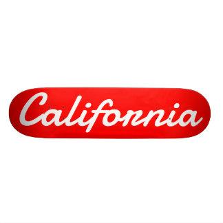 California Skateboard Deck