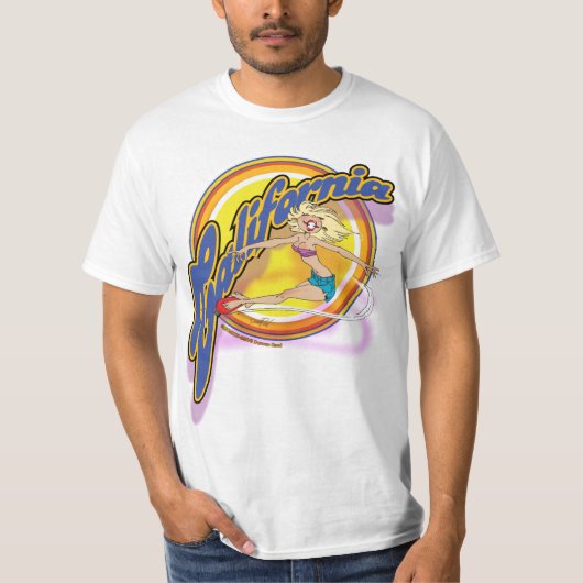 California skateboard shirt F/B (Voorkant)