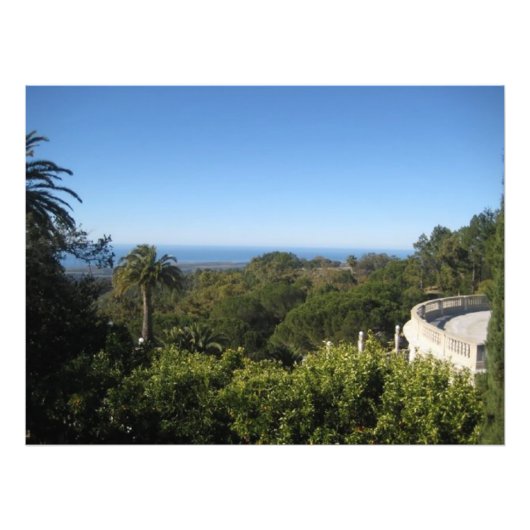 California Skyscape Foto Foto Afdruk (Voorkant)