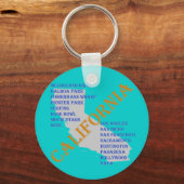 CALIFORNIA SLEUTELHANGER (Voorkant)