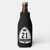 California snelweg 21 Walnut Creek flessenkoeler Flesjeskoeler (Fles Voorkant)