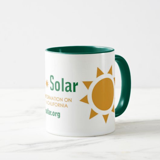 California Solar Mok (Voorkant rechts)