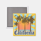 California  Souvenir Magneet (Voorkant / Achterkant)