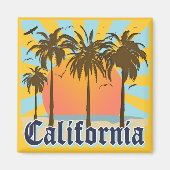 California  Souvenir Magneet (Voorkant)