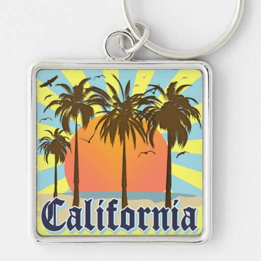 California  Souvenir Sleutelhanger (Voorkant)