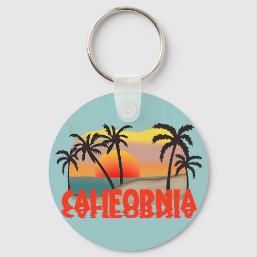 California Souvenir Sleutelhanger (Voorkant)
