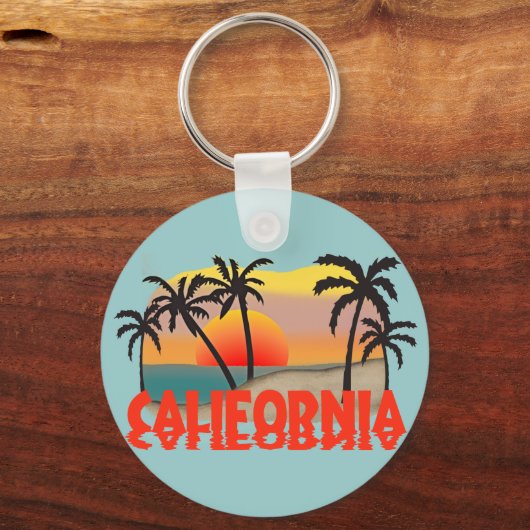 California Souvenir Sleutelhanger (Voorkant)