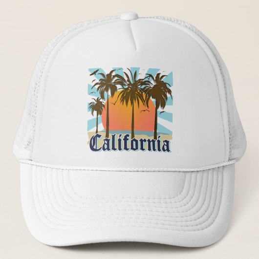 California Souvenir Trucker Pet (Voorkant)