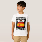 California Spaans T-shirt (Voorkant volledig)