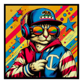 CALIFORNIA SPANGLED CAT 4 PERFECT POSTER
