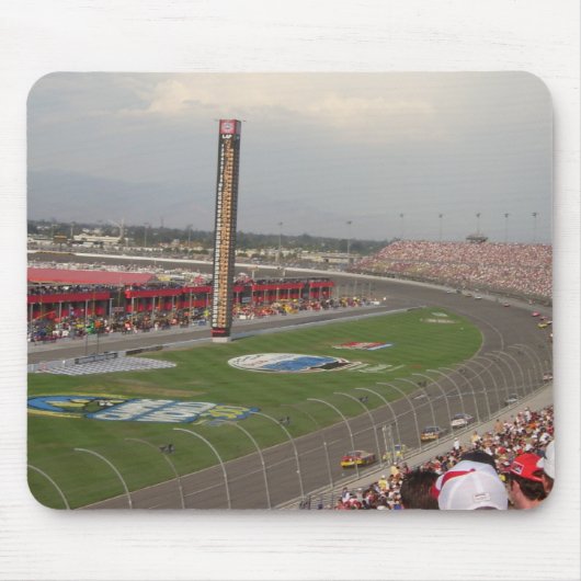 California Speedway Mousepad Muismat (Voorkant)