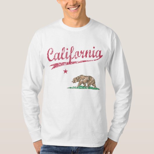California Sport Style T-shirt (Voorkant)