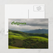 California Spring Panorama Briefkaart (Voorkant / Achterkant)