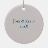 California Stars & Stripes Silhouette  Keramisch Ornament (Achterkant)