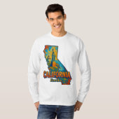 California State Artistic T-Shirt – Oil Paint... (Voorkant volledig)