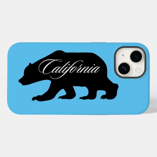 California State Beer Blauw Case-Mate iPhone Case (Achterkant (horizontaal))