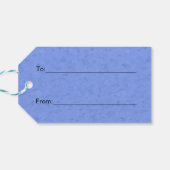 California State Bird Quail & Golden Poppy Cadeaulabel (Achterkant Horizontaal)