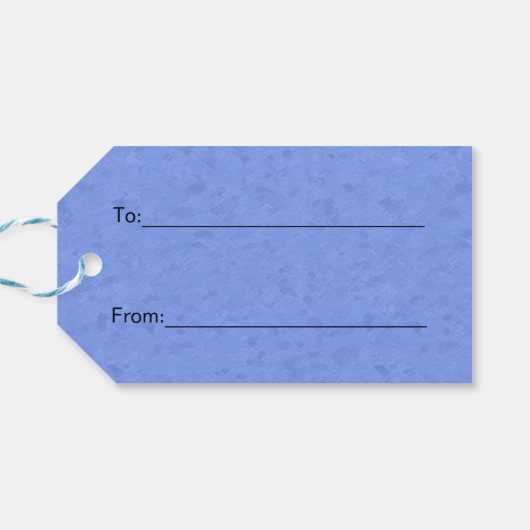 California State Bird Quail & Golden Poppy Cadeaulabel (Achterkant Horizontaal)