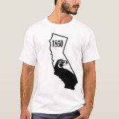 California State Bird Valley Quail T-shirt (Voorkant)