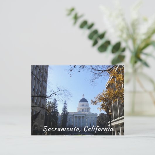 California State Capitol Building Briefkaart (Staand voorkant)