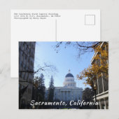 California State Capitol Building Briefkaart (Voorkant / Achterkant)