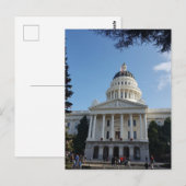 California State Capitol-gebouw Briefkaart (Voorkant / Achterkant)