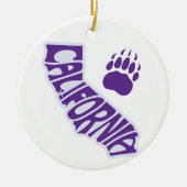 California State Christmas Tree Ornament (Voorkant)