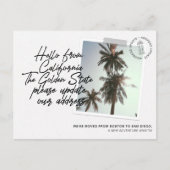 California State Destination Moving Aankondiging (Voorkant)