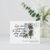 California State Destination Moving Aankondiging (Staand voorkant)