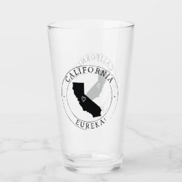 California State Drink Glass Glas