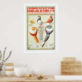 California State Fair 1909 Poster (Keuken)