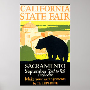 California State Fair Beer Poster